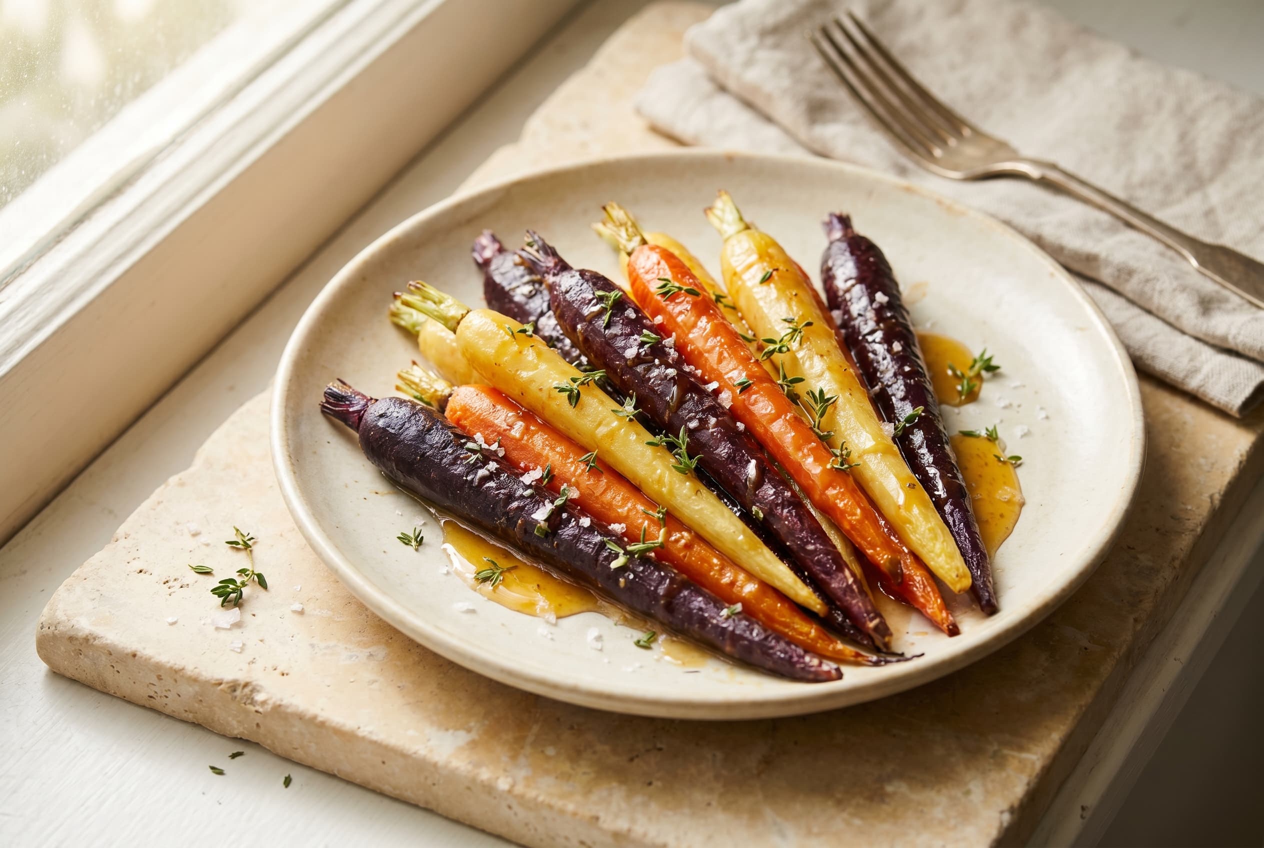 Honey-Glazed Roasted Carrots